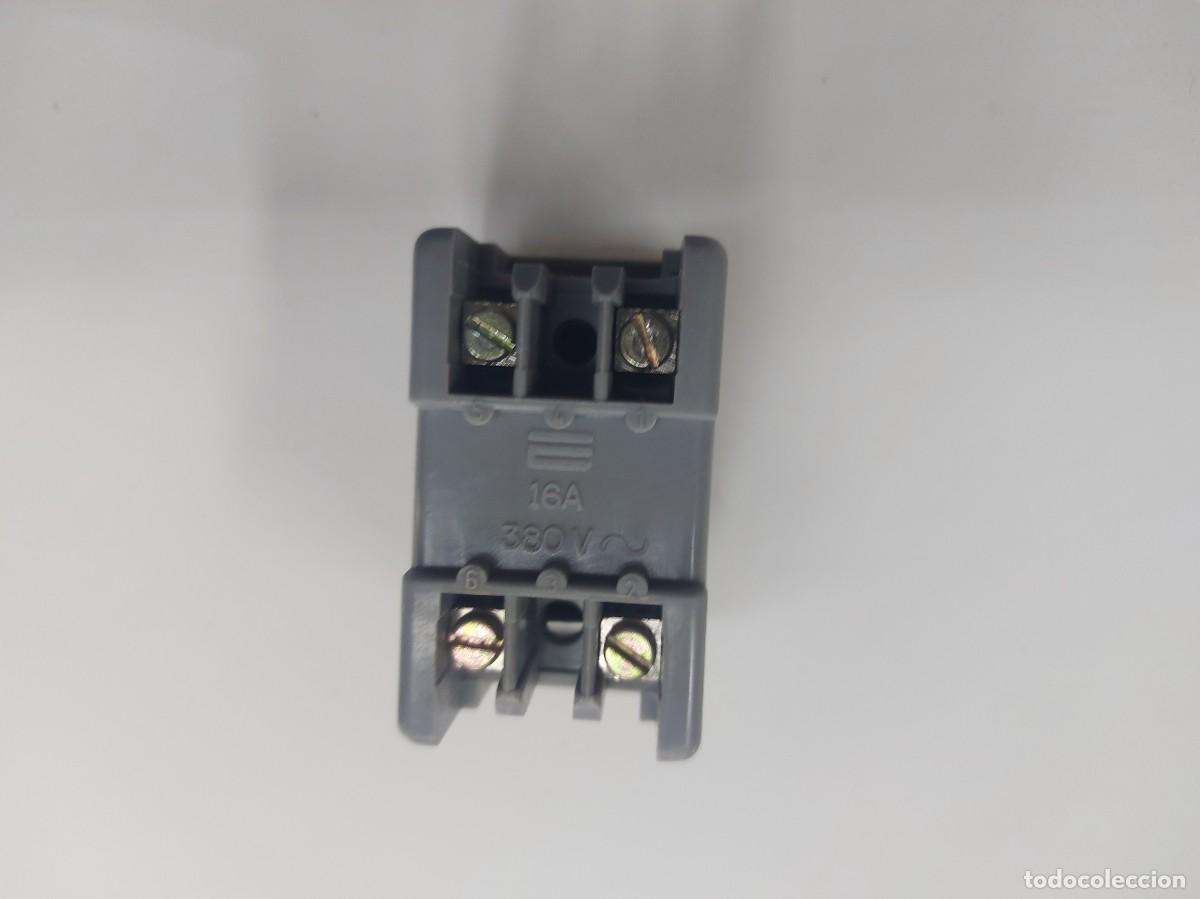Antig&uuml;edades: ANTIGUO INTERRUPTOR BIPOLAR METROPOLI EUNEA/BJC - Foto 3