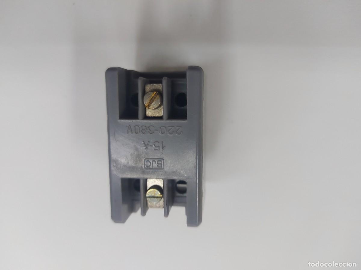 Antig&uuml;edades: ANTIGUO INTERRUPTOR SENCILLO METROPOLI EUNEA/BJC - Foto 3