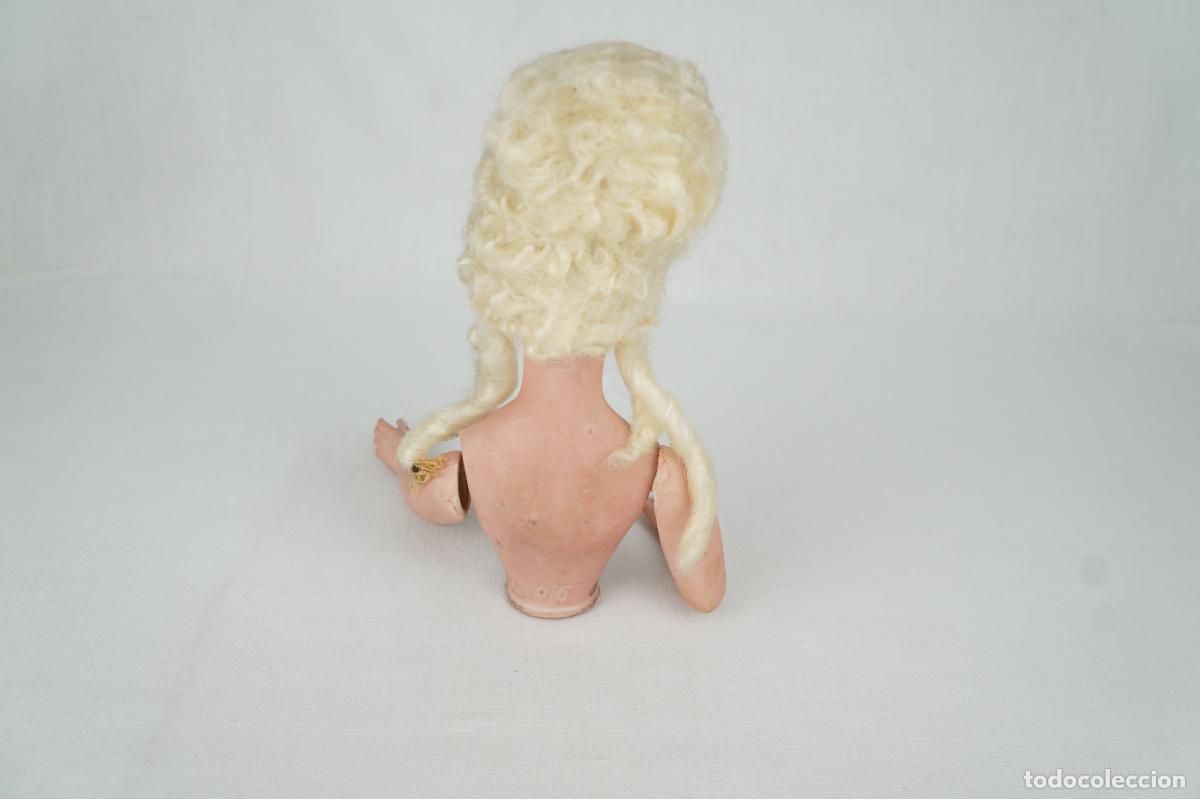 Antig&uuml;edades: Busto de mu&ntilde;eca en biscuit - Foto 3