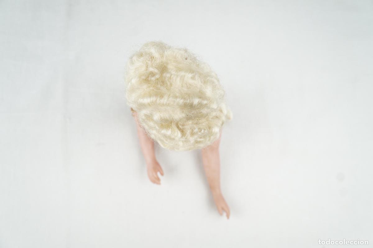 Antig&uuml;edades: Busto de mu&ntilde;eca en biscuit - Foto 4
