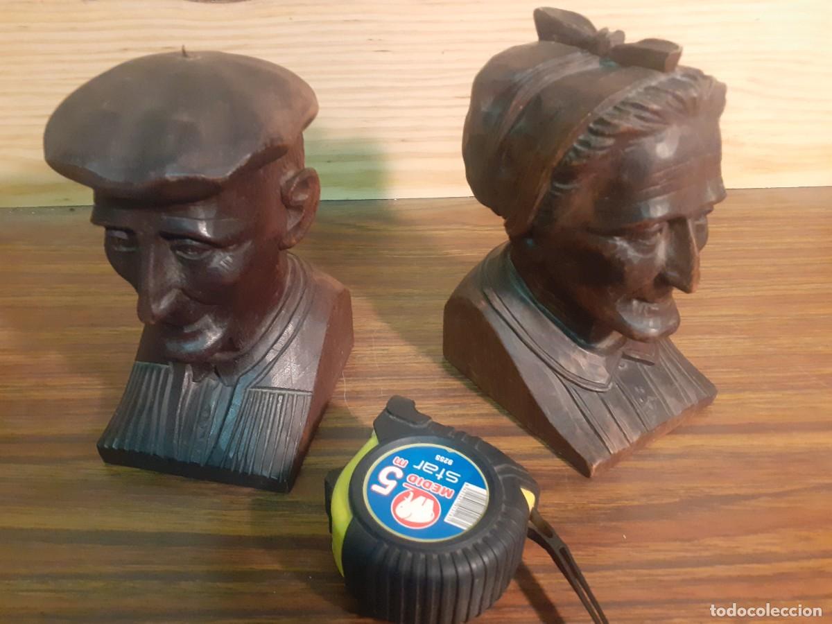 Antig&uuml;edades: Tallas de madera sujetalibros - Foto 6