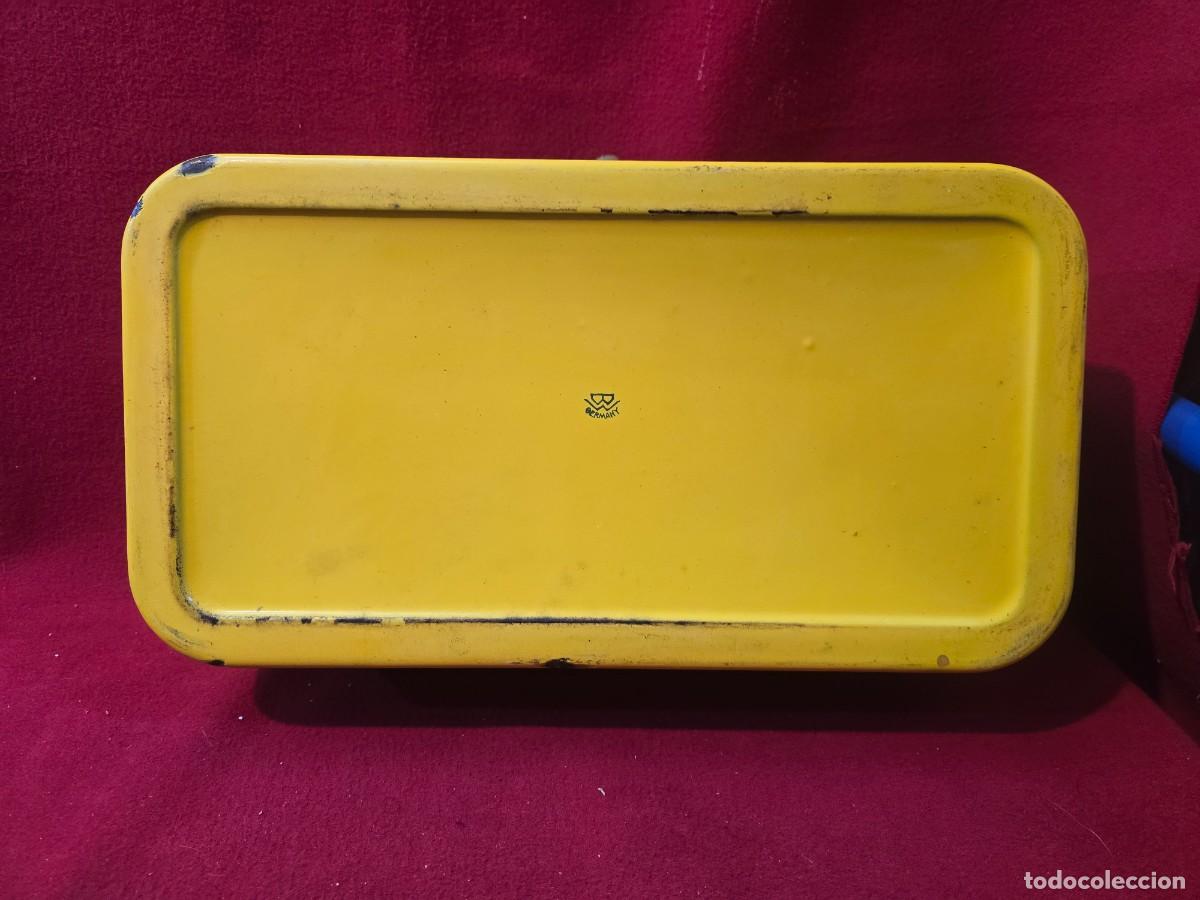 Antig&uuml;edades: CAJA O PANERA ESMALTADA - Foto 10