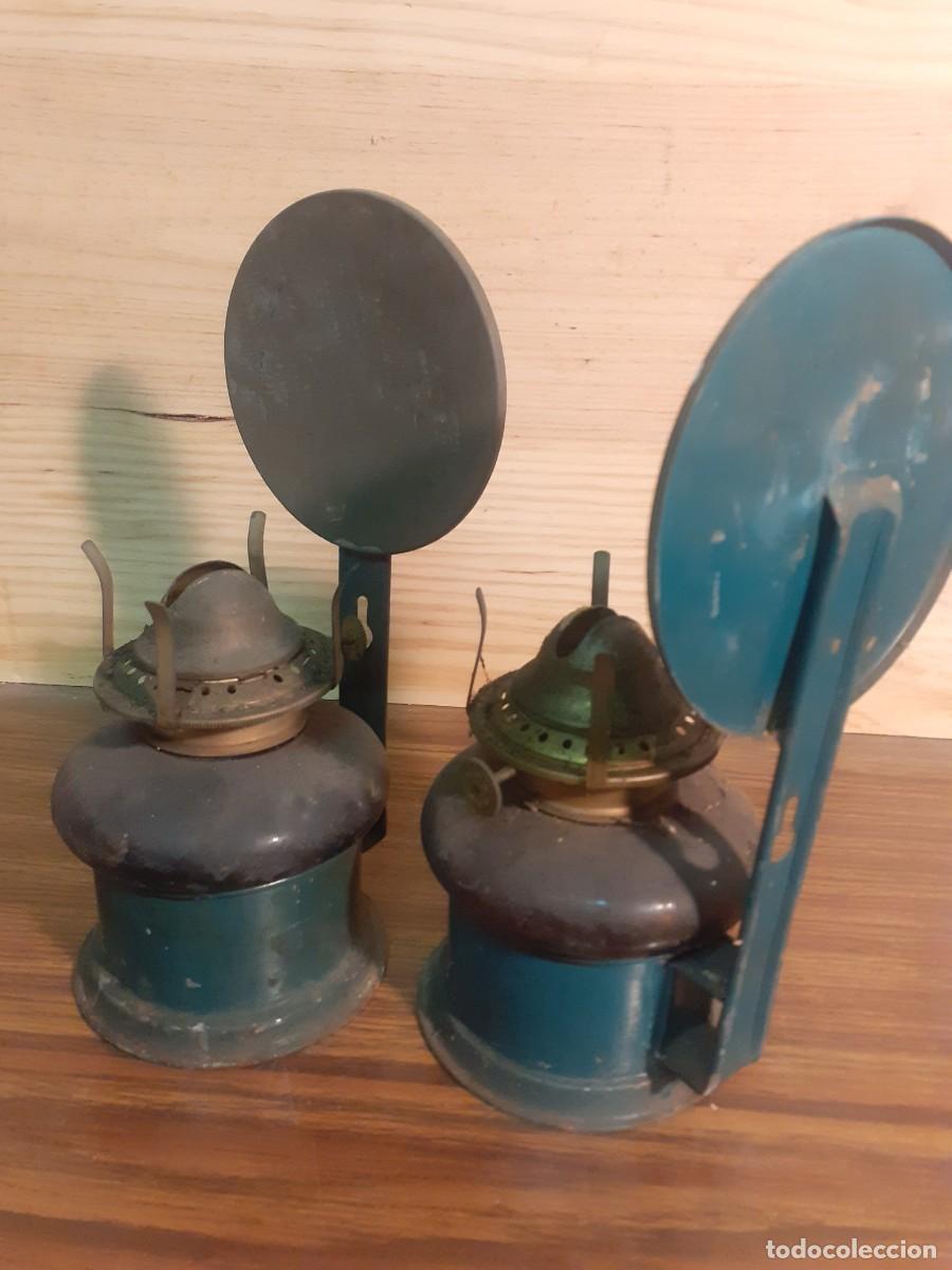 Antig&uuml;edades: Quinqu&eacute; de parafina pareja - Foto 2