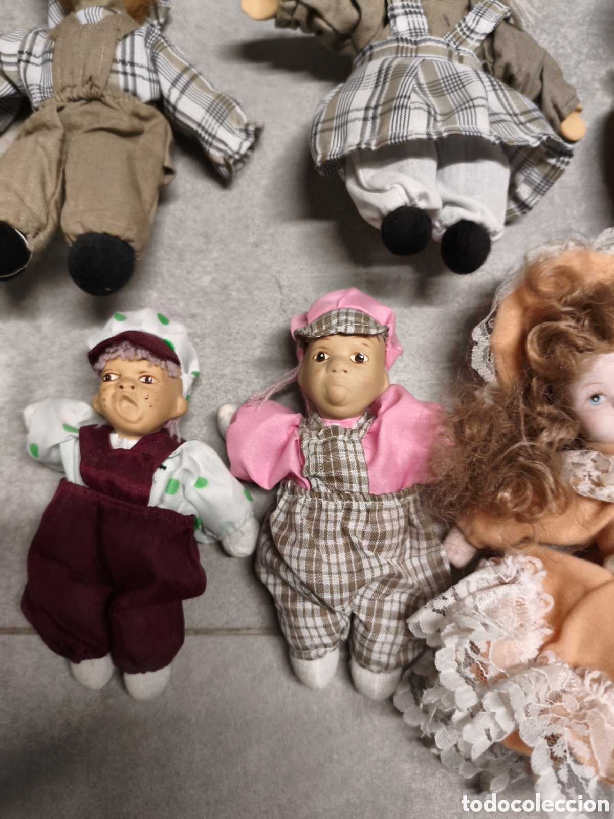 Antig&uuml;edades: Lote mu&ntilde;ecas porcelana - Foto 3