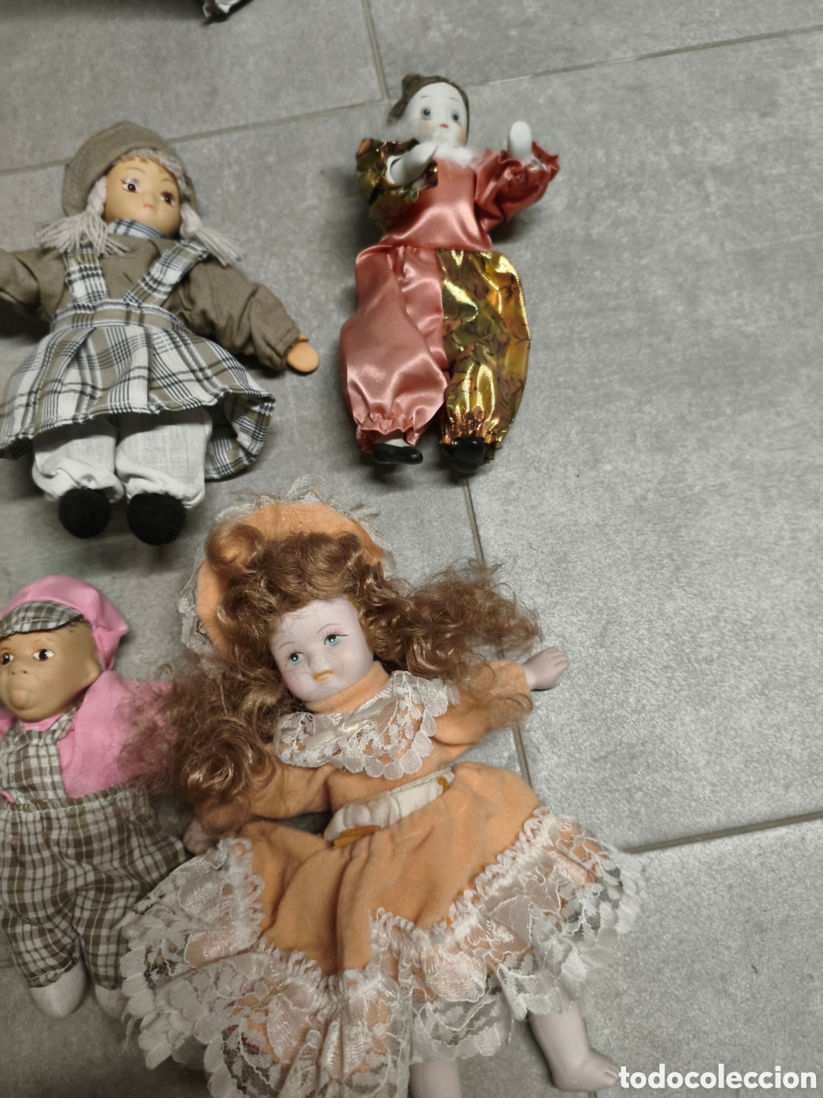 Antig&uuml;edades: Lote mu&ntilde;ecas porcelana - Foto 4
