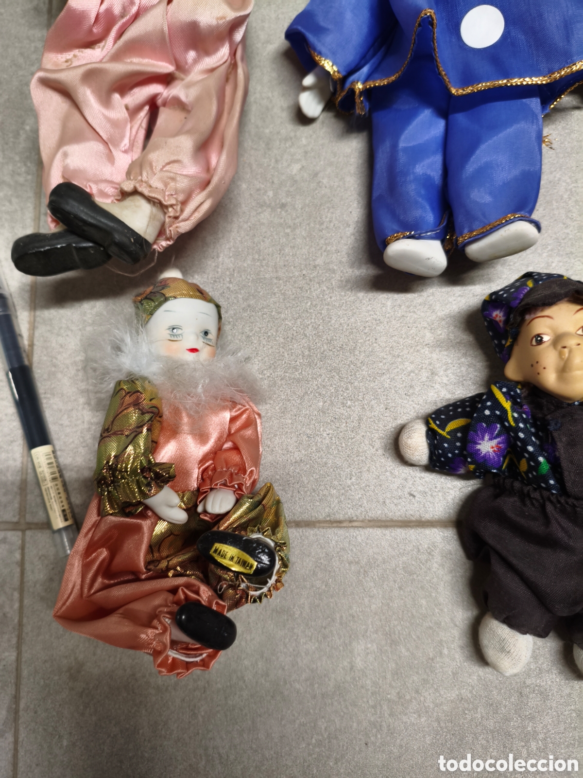 Antig&uuml;edades: Lote de mu&ntilde;ecos porcelana - Foto 3