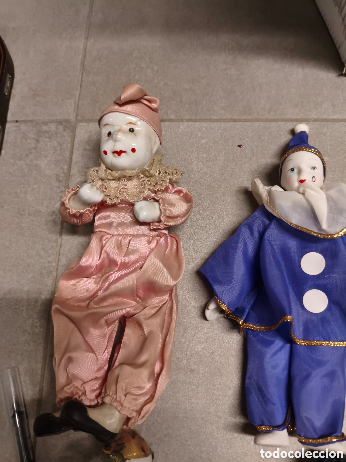 Antig&uuml;edades: Lote de mu&ntilde;ecos porcelana - Foto 4