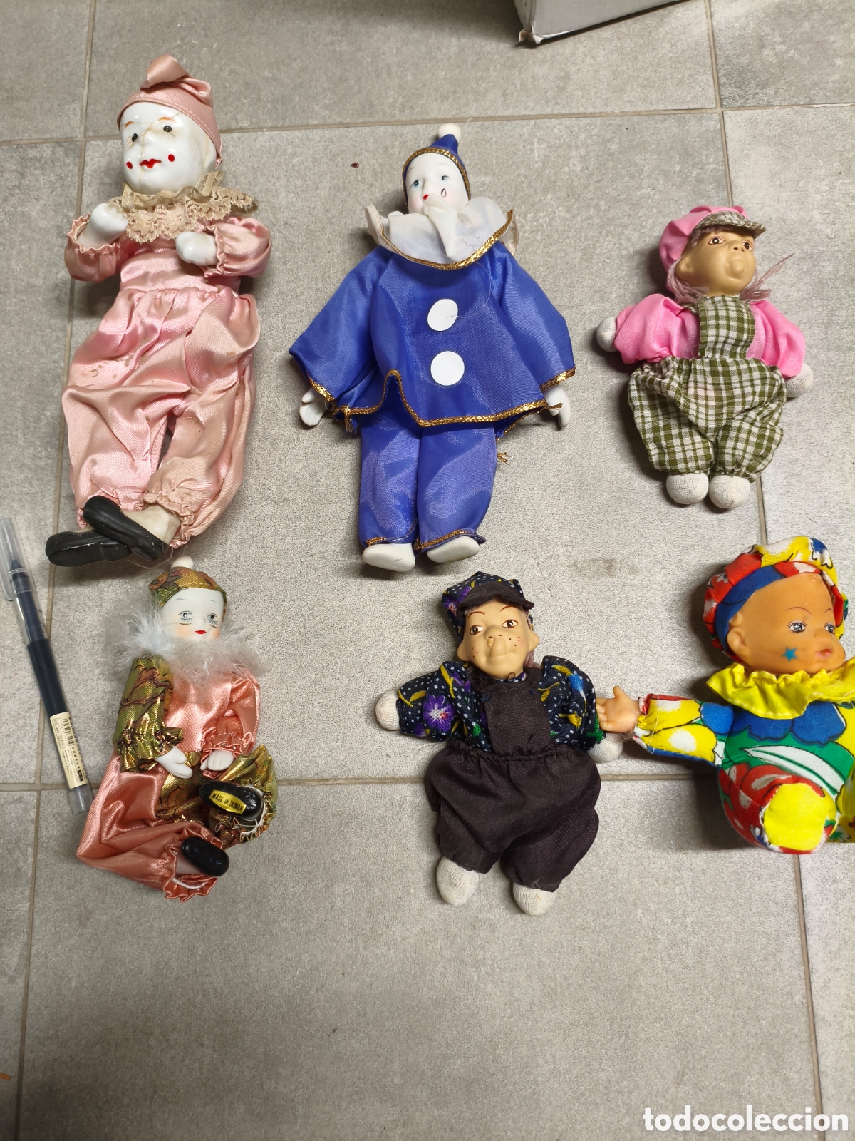 Antig&uuml;edades: Lote de mu&ntilde;ecos porcelana - Foto 1