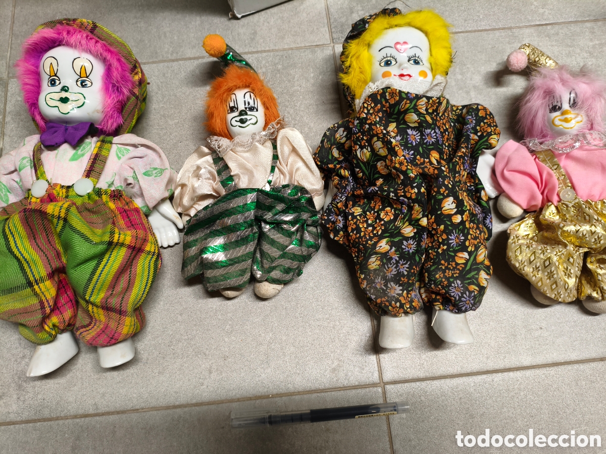 Antig&uuml;edades: Lote mu&ntilde;ecos porcelana - Foto 2