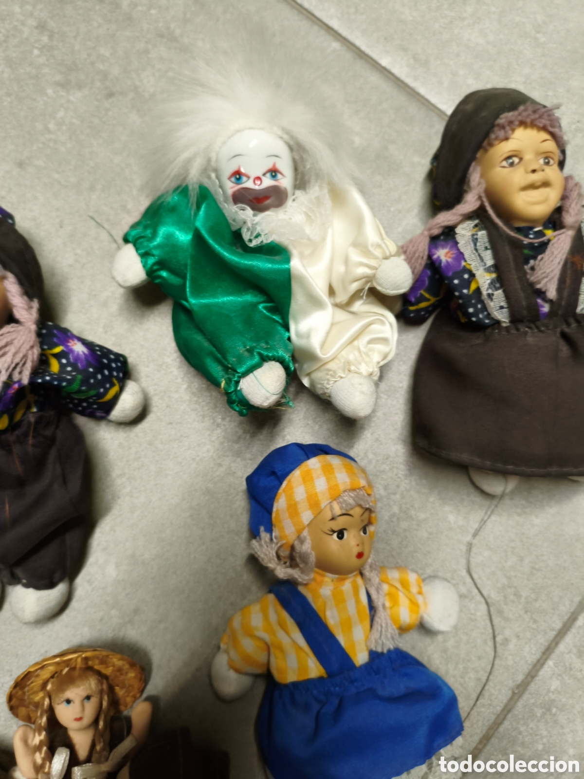 Antig&uuml;edades: Lote mu&ntilde;ecos de porcelana - Foto 3