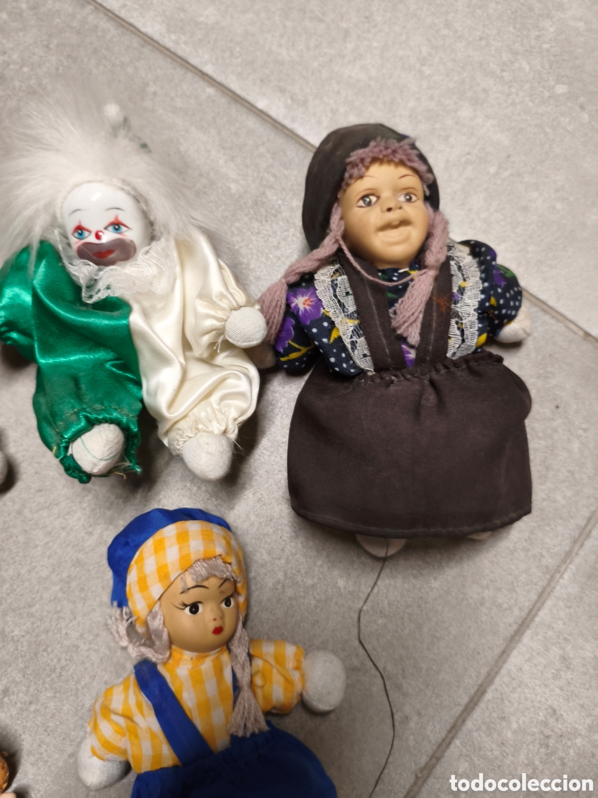Antig&uuml;edades: Lote mu&ntilde;ecos de porcelana - Foto 4