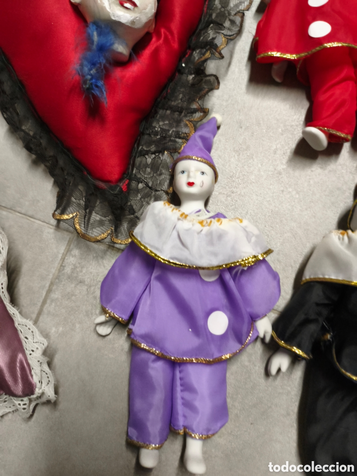 Antig&uuml;edades: Mu&ntilde;ecos antiguos y cojines - Foto 5