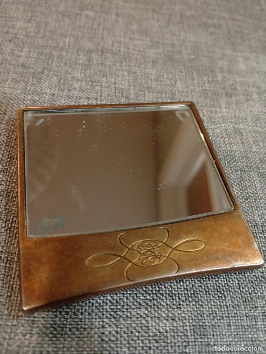 Antig&uuml;edades: Espejo de bolsillo Guerlain - Foto 1