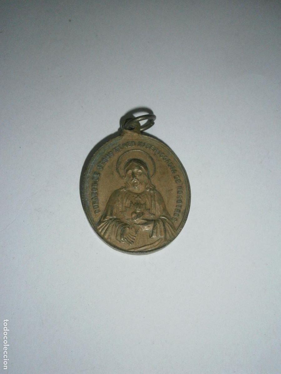 Antig&uuml;edades: ANTIGUA MEDALLA RELIGIOSA - 11.5 - Foto 2