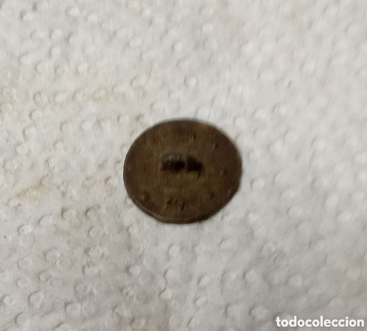 Antig&uuml;edades: BOT&Oacute;N DE ISABEL II MILITAR - Foto 2