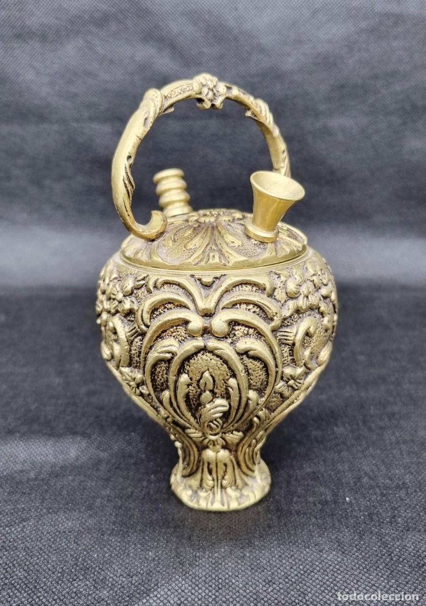 Antig&uuml;edades: R&eacute;plica de antiguo botijo en bronce - Foto 1
