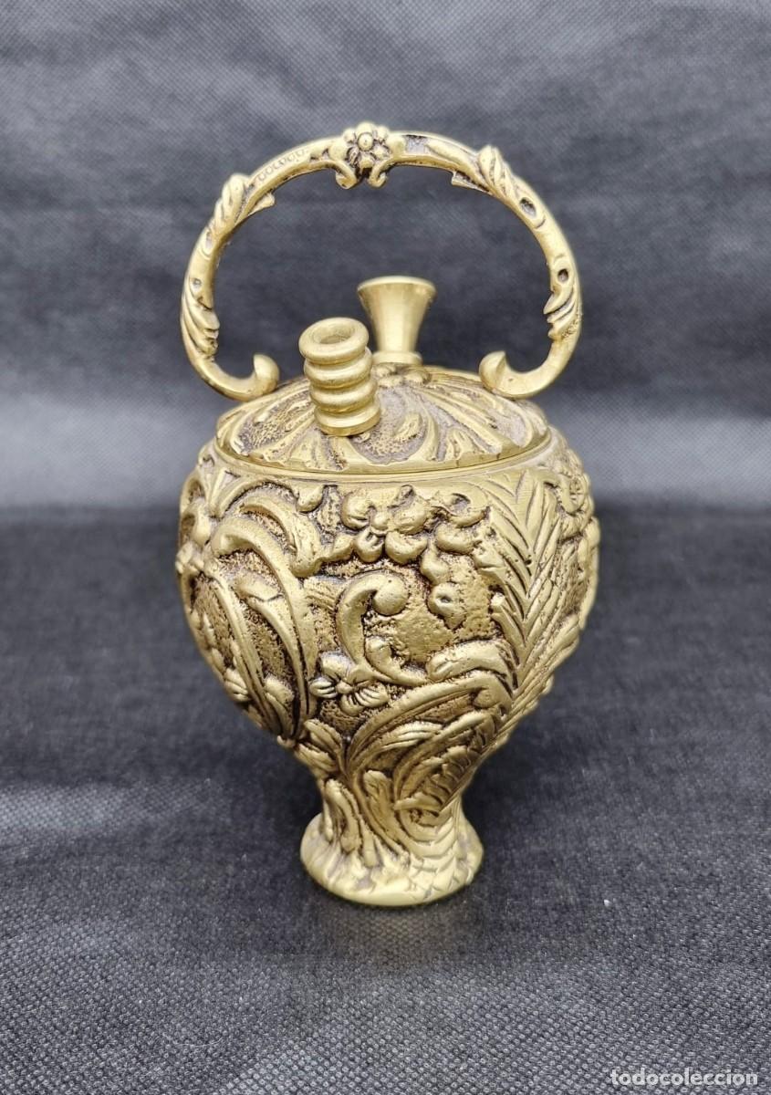 Antig&uuml;edades: R&eacute;plica de antiguo botijo en bronce - Foto 3