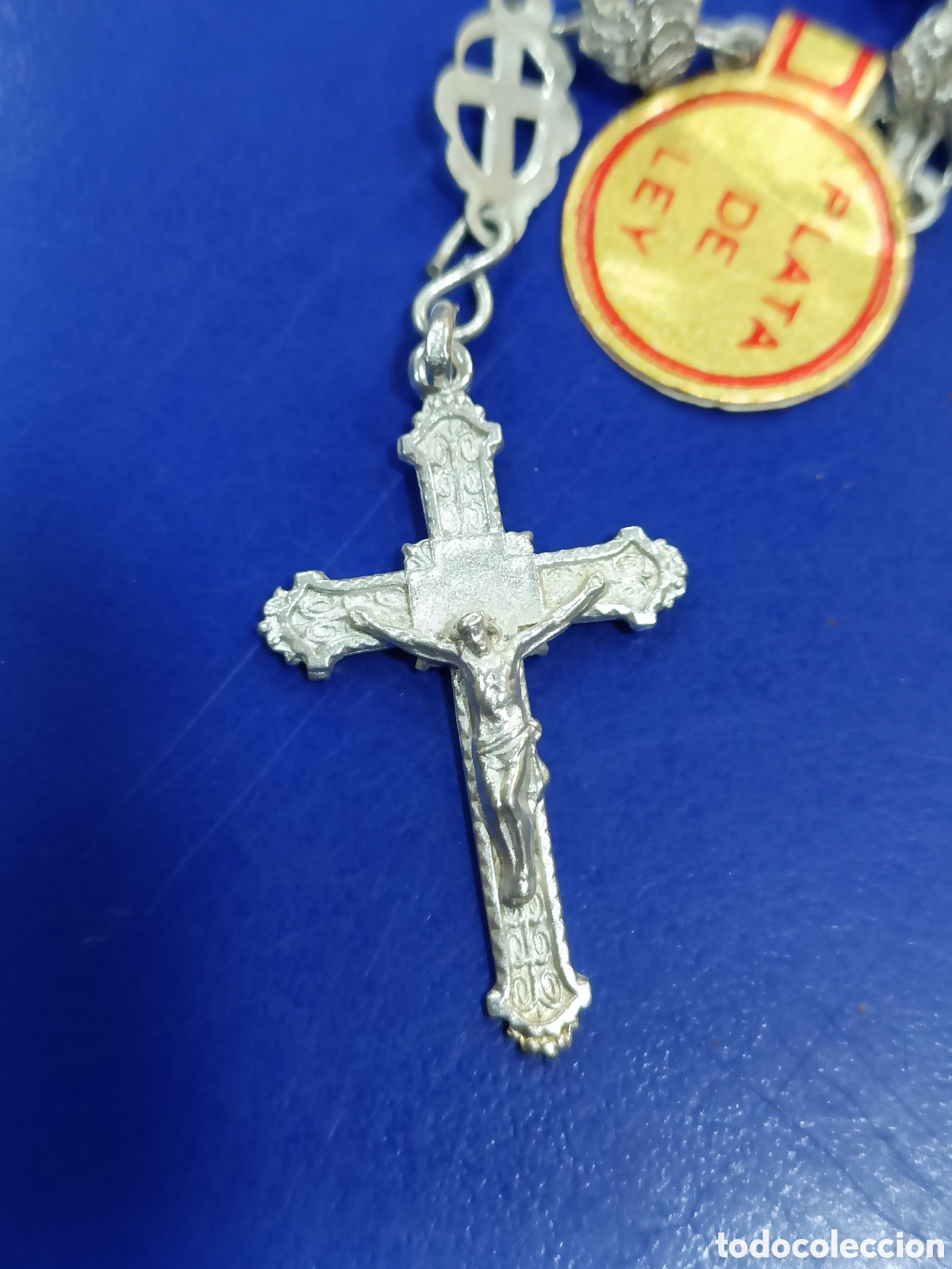 Antig&uuml;edades: Vintage Rosario de plata de Ley - Foto 3