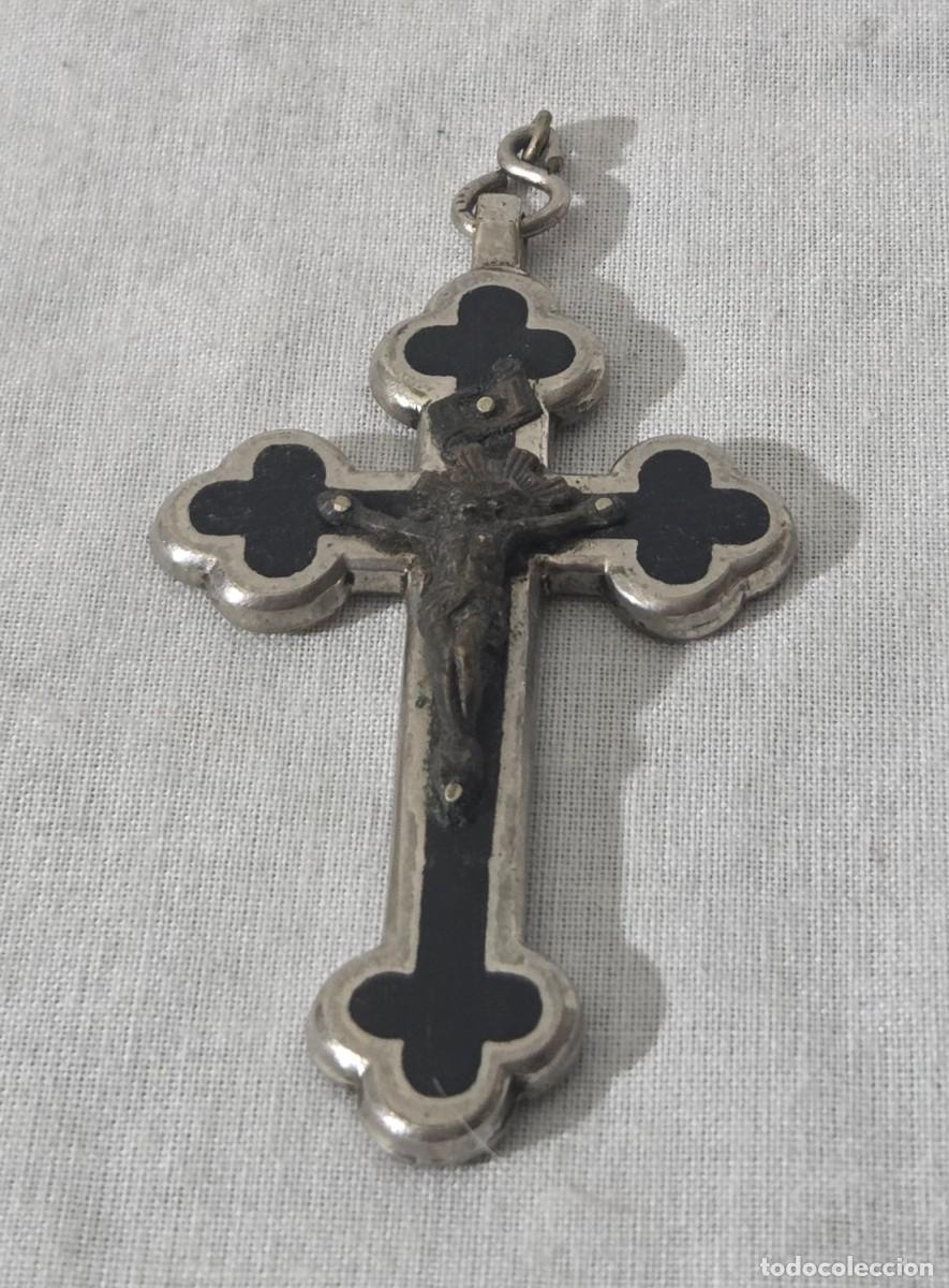 Antig&uuml;edades: Curioso Crucifijo de Jerusalem - Foto 2