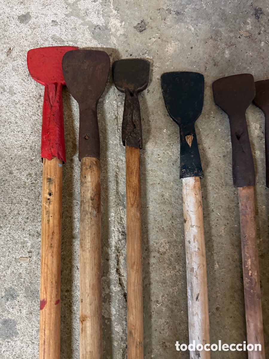 Antig&uuml;edades: Lote herramientas antiguas de madera - Foto 2