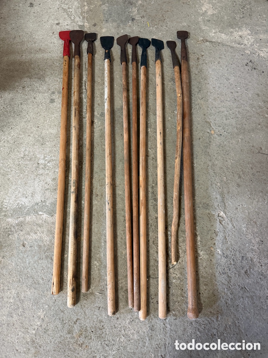 Antig&uuml;edades: Lote herramientas antiguas de madera - Foto 1