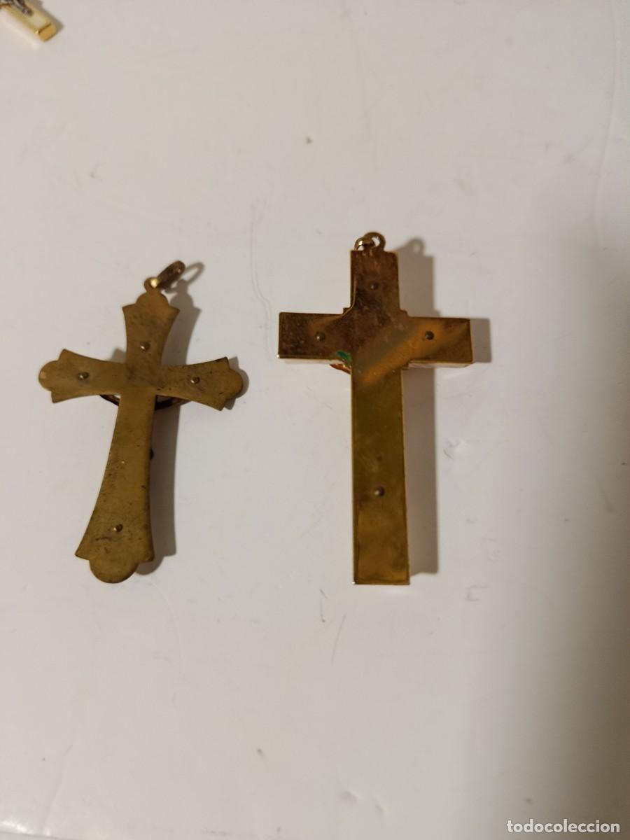 Antig&uuml;edades: DOS CRUCIFIJOS DE COMUNION - Foto 6