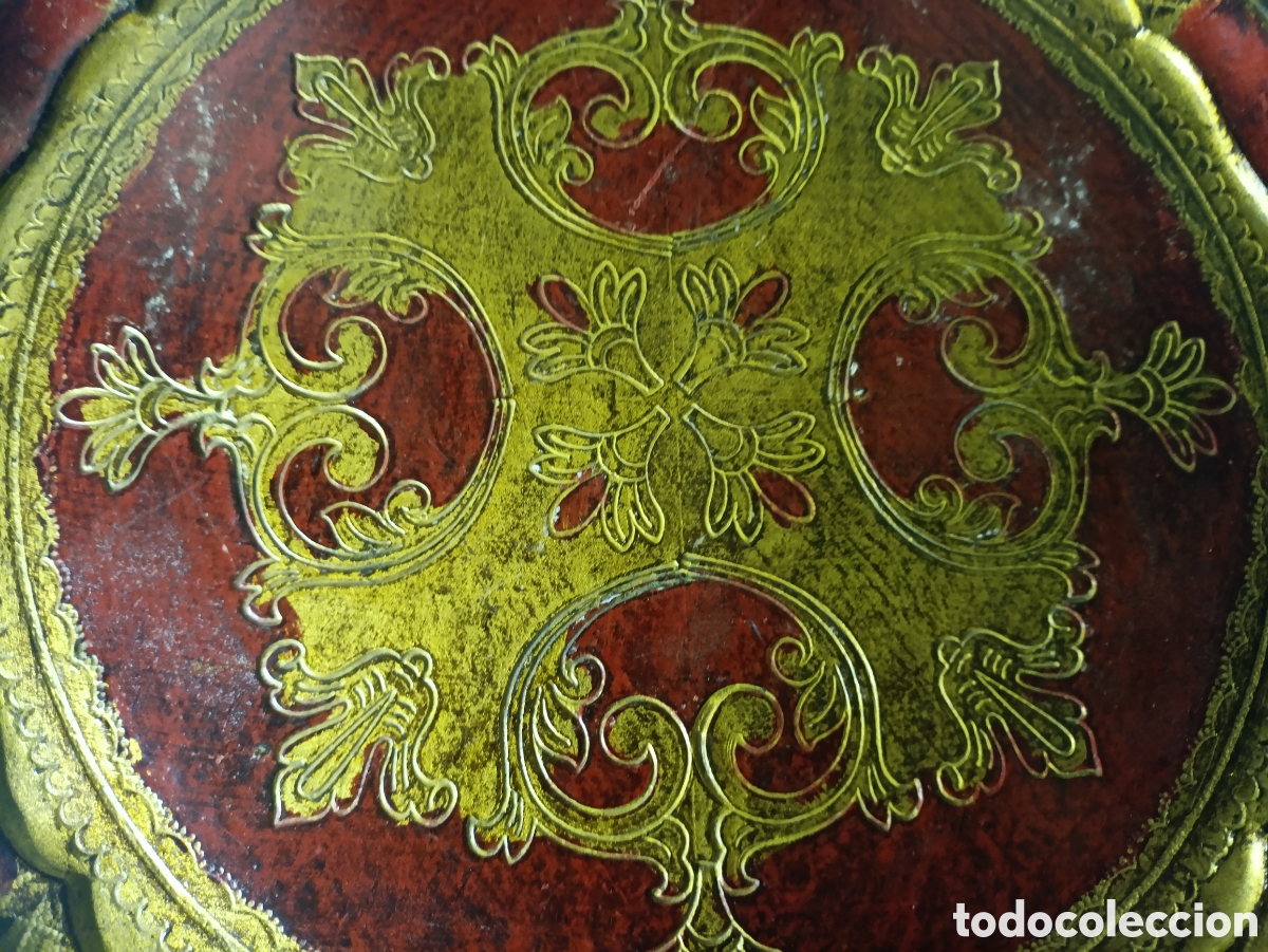 Antig&uuml;edades: Bandeja florentina 35 cm - Foto 3