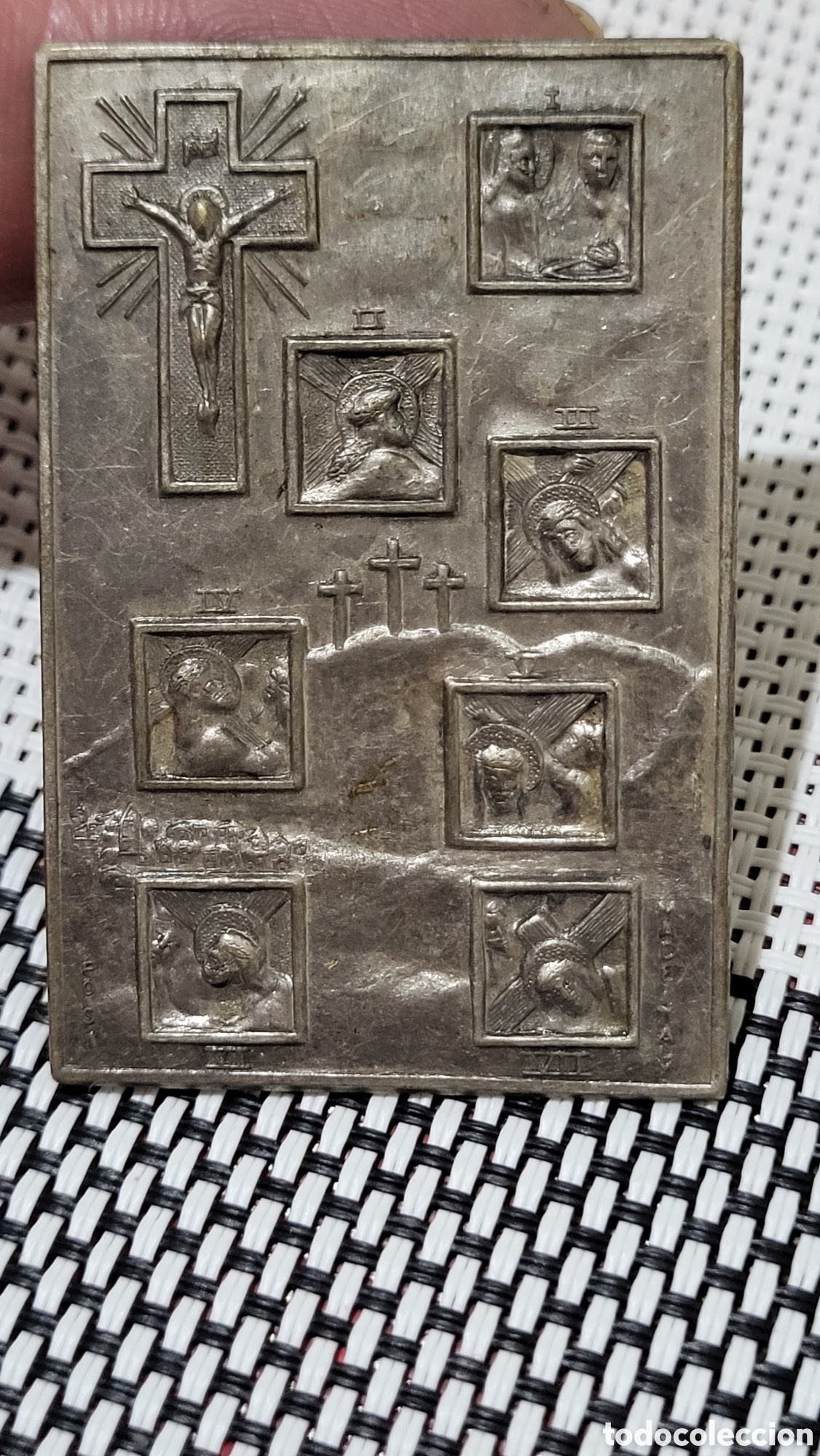Antig&uuml;edades: Antigua placa Religiosa - Foto 1