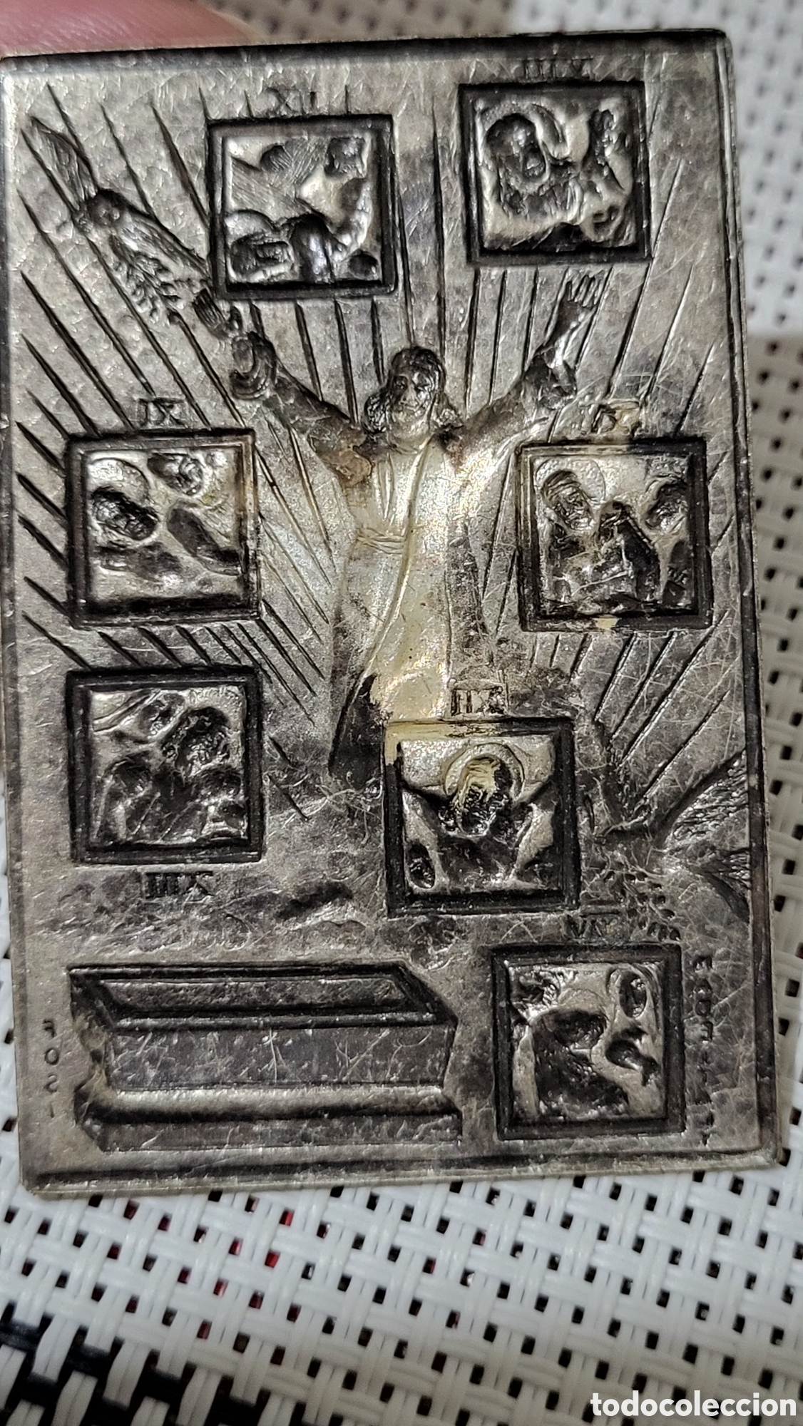 Antig&uuml;edades: Antigua placa Religiosa - Foto 2