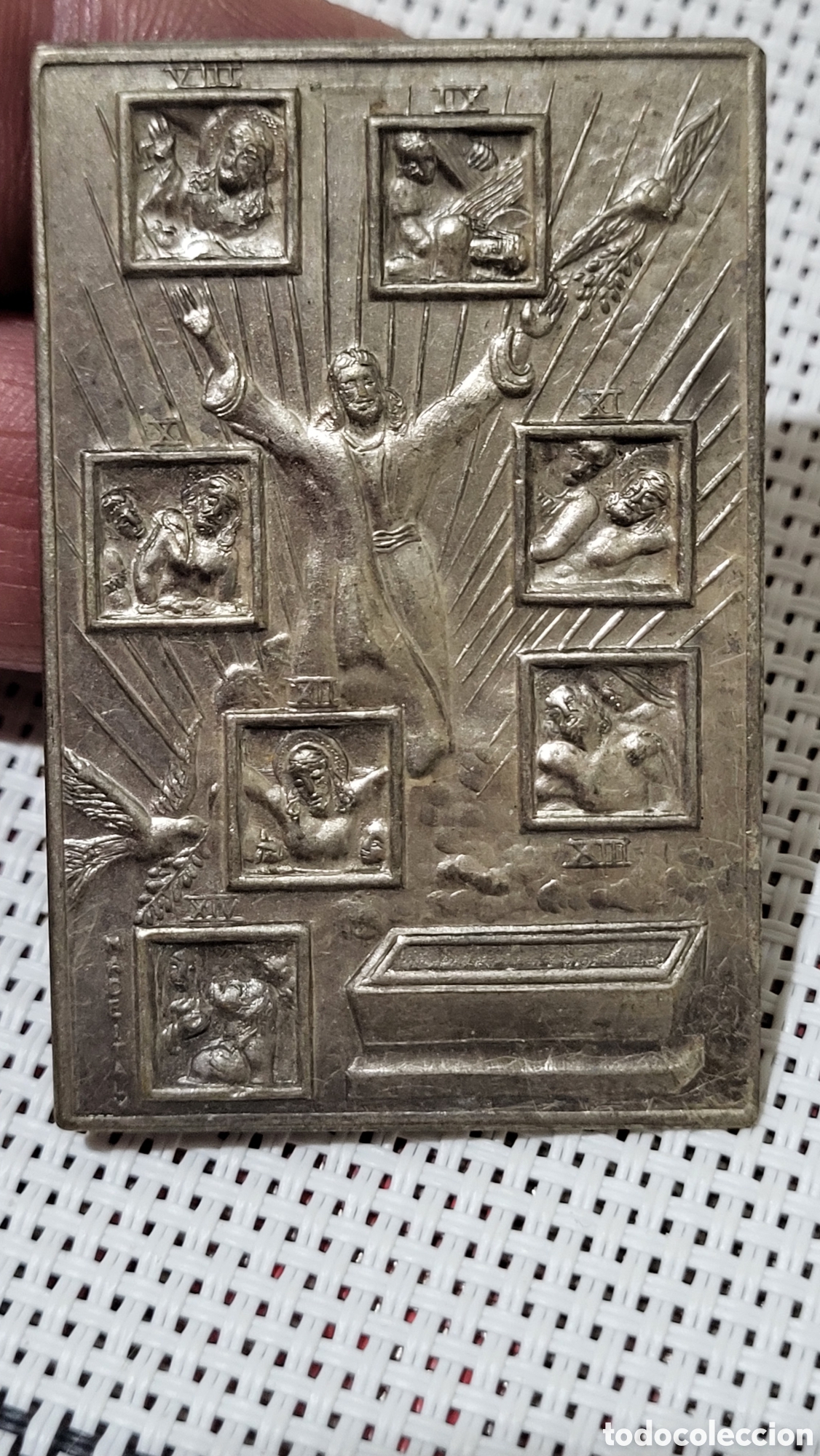 Antig&uuml;edades: Antigua placa Religiosa - Foto 1