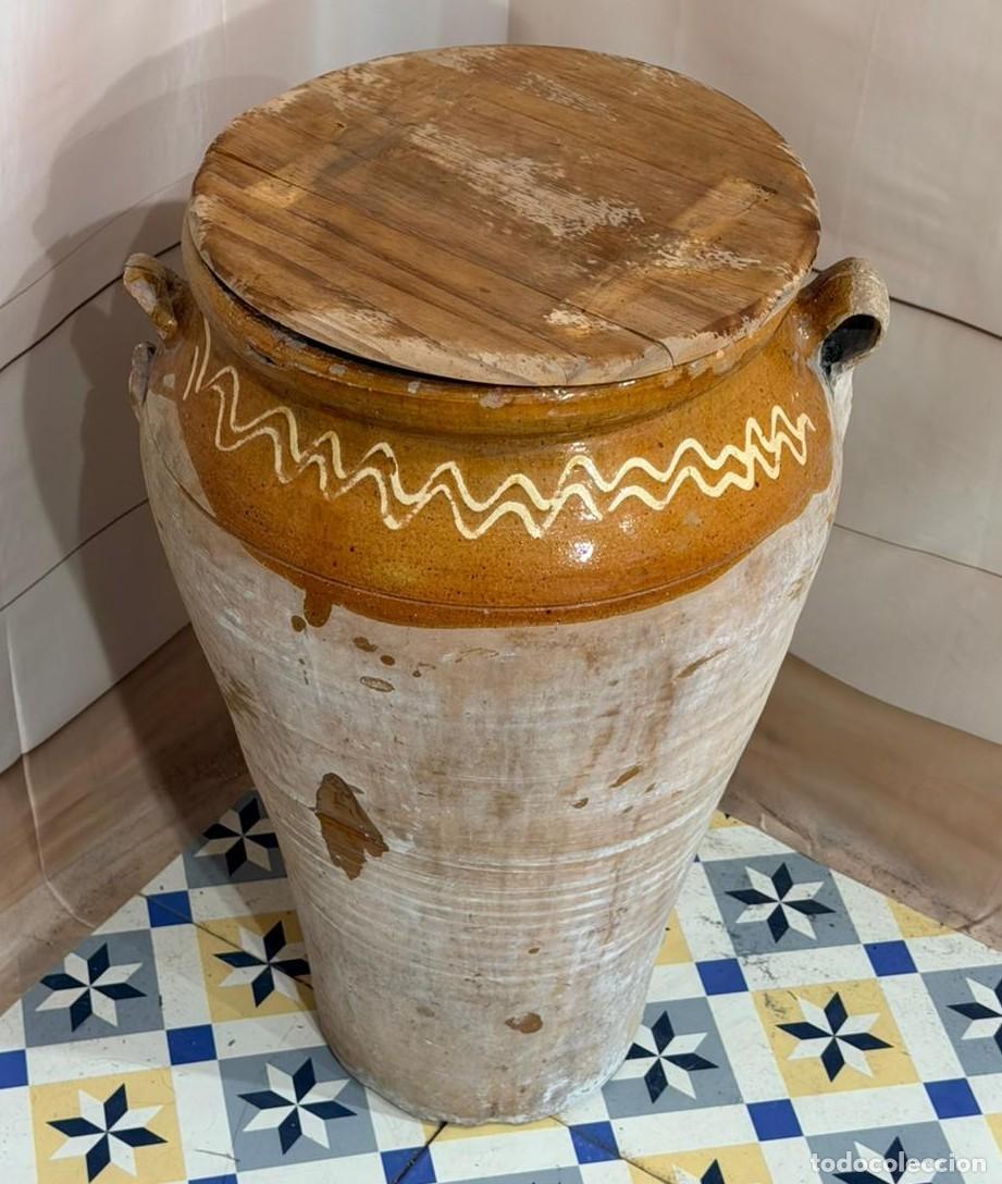 Antig&uuml;edades: Orza de barro antigua - Foto 1