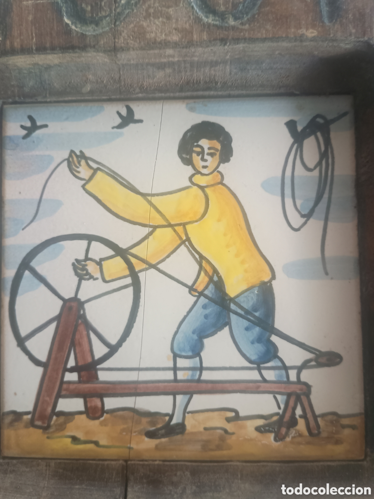 Antig&uuml;edades: Azulejos Catal&aacute;n arte y oficios - Foto 2