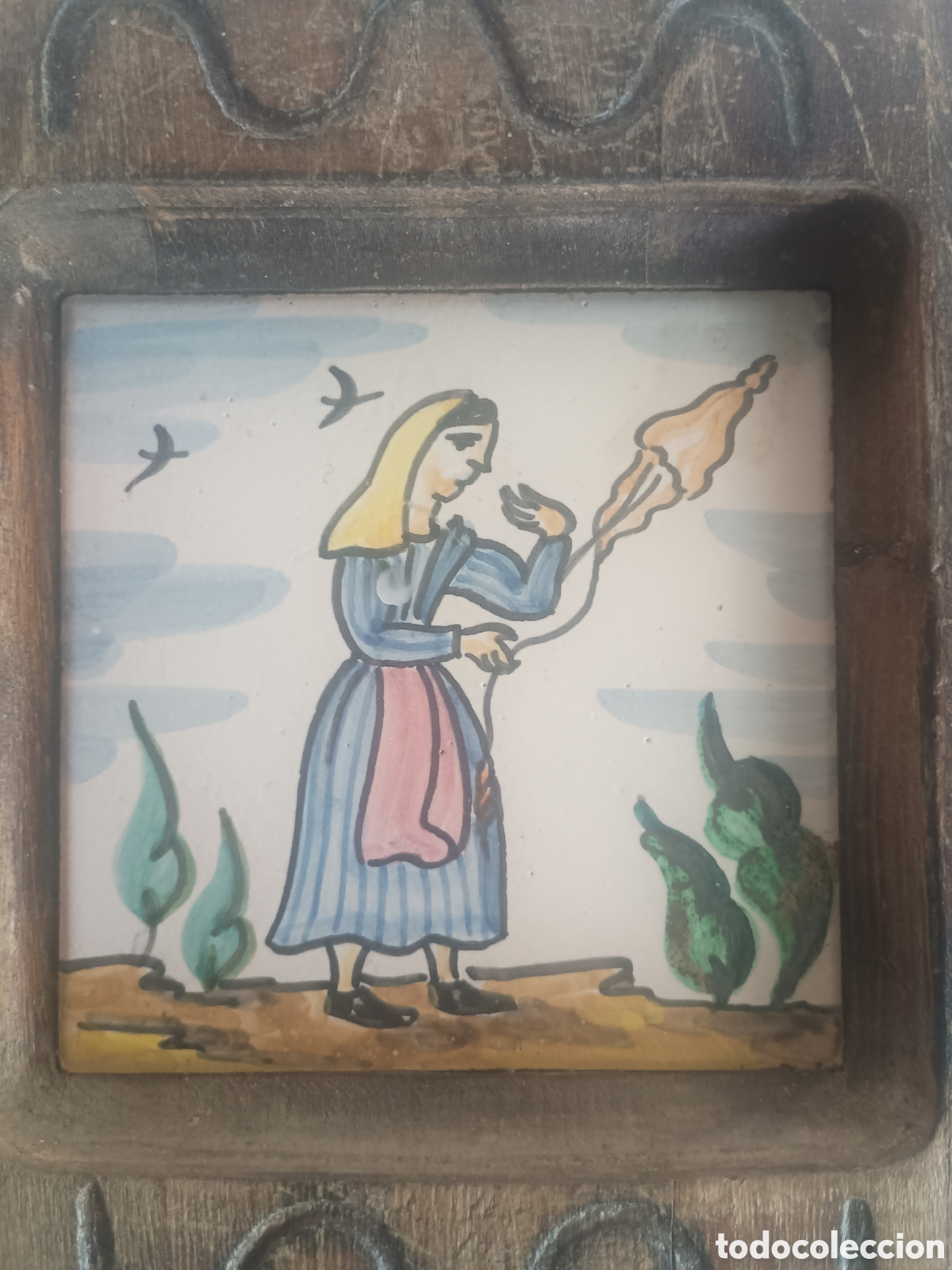 Antig&uuml;edades: Azulejos Catal&aacute;n arte y oficios - Foto 5