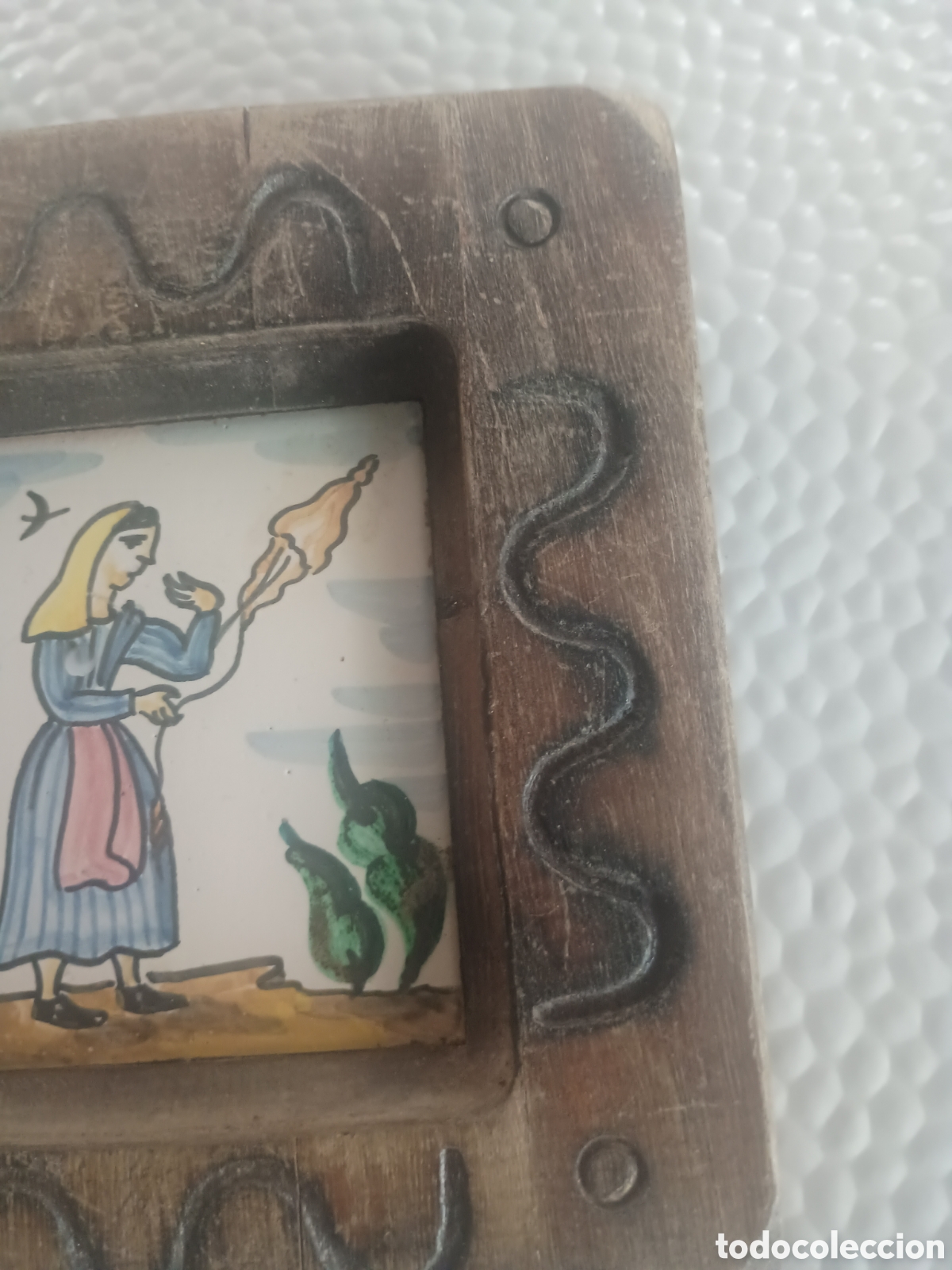 Antig&uuml;edades: Azulejos Catal&aacute;n arte y oficios - Foto 12