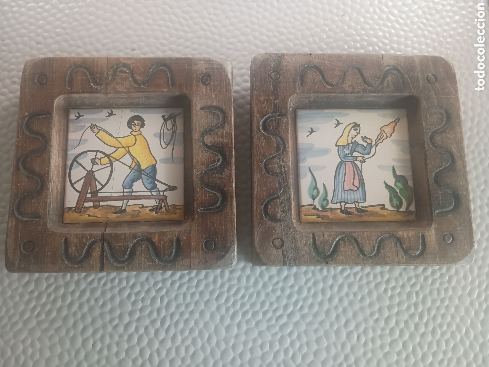 Antiguidades: Azulejos Catal&aacute;n arte y oficios