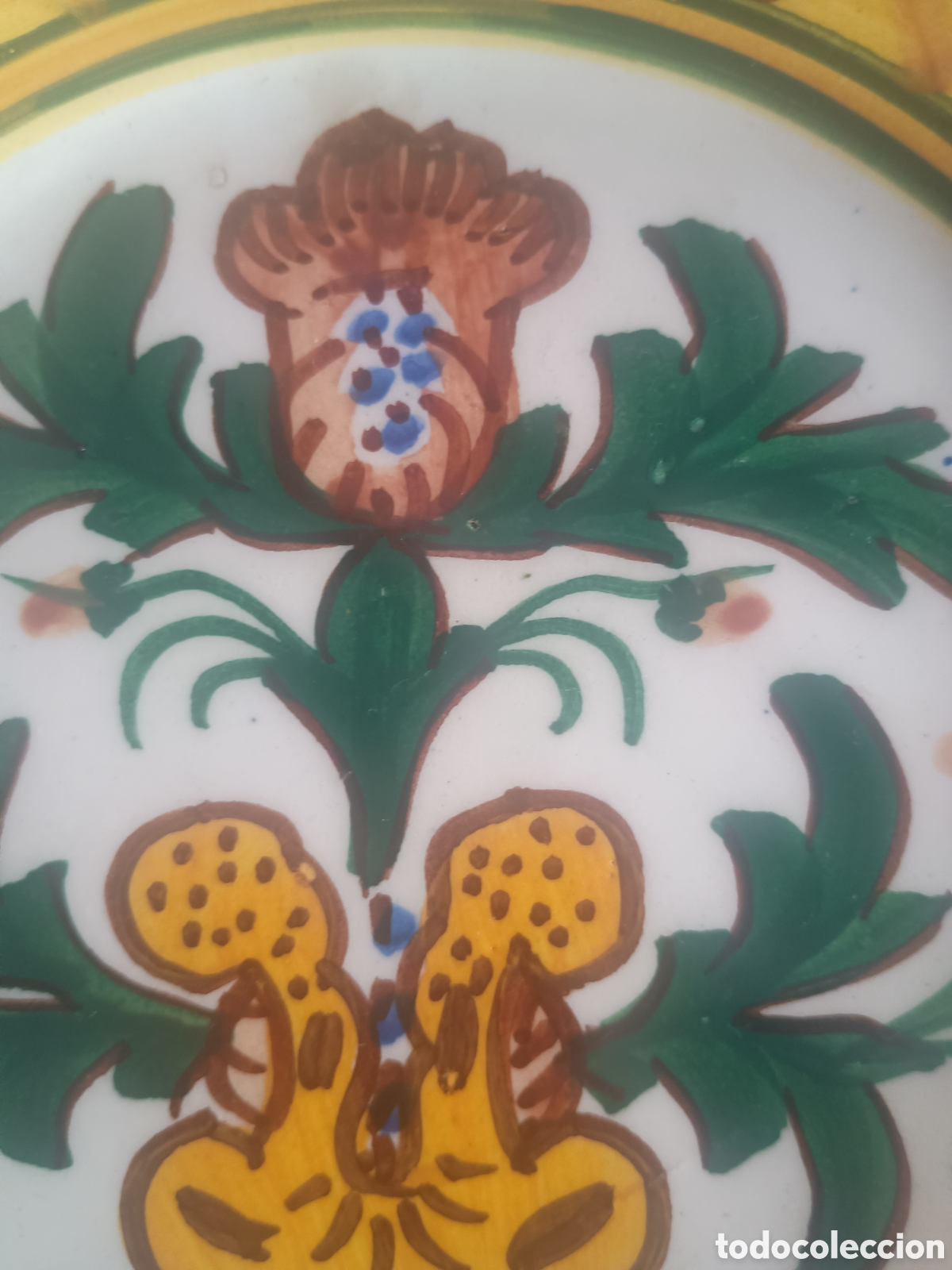 Antig&uuml;edades: Plato cer&aacute;mica Balear - Catal&aacute;n - Foto 2