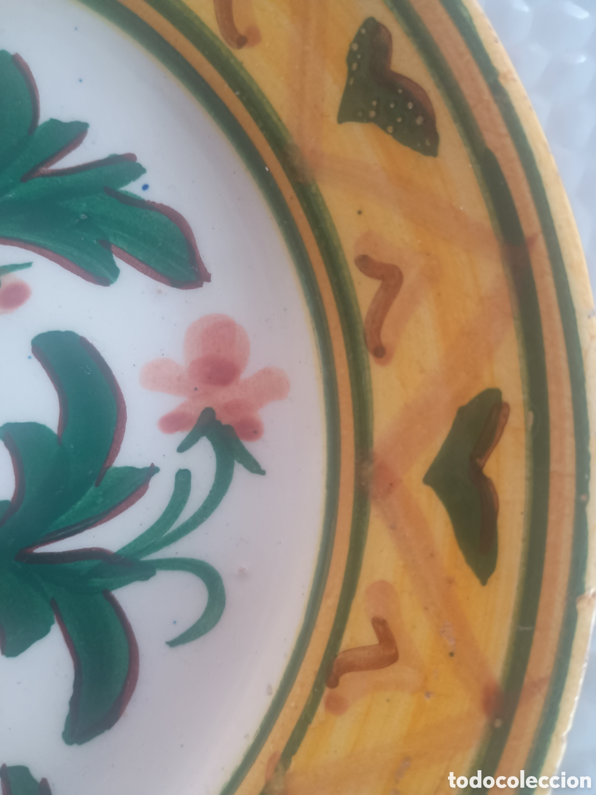 Antig&uuml;edades: Plato cer&aacute;mica Balear - Catal&aacute;n - Foto 3