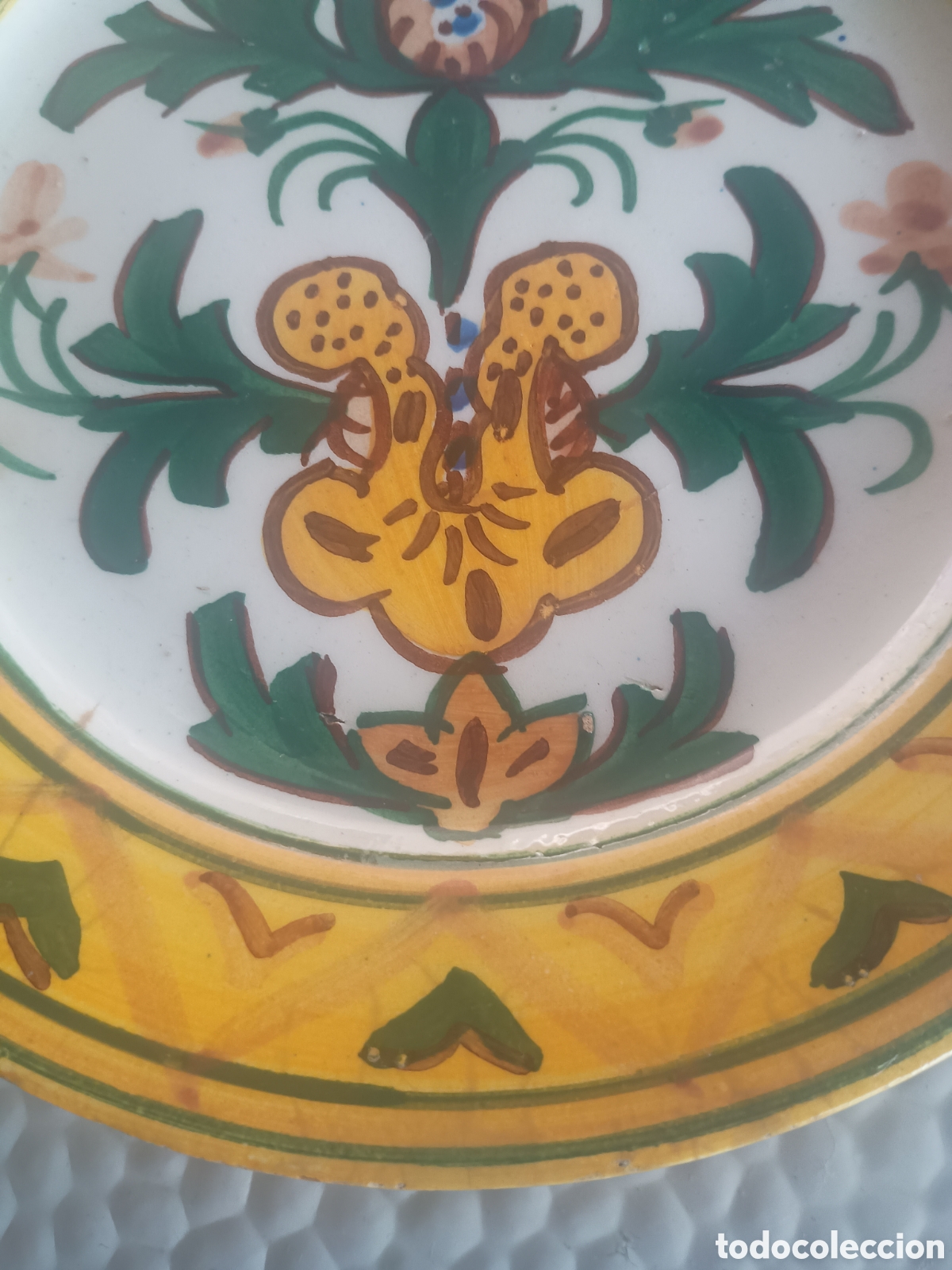 Antig&uuml;edades: Plato cer&aacute;mica Balear - Catal&aacute;n - Foto 4