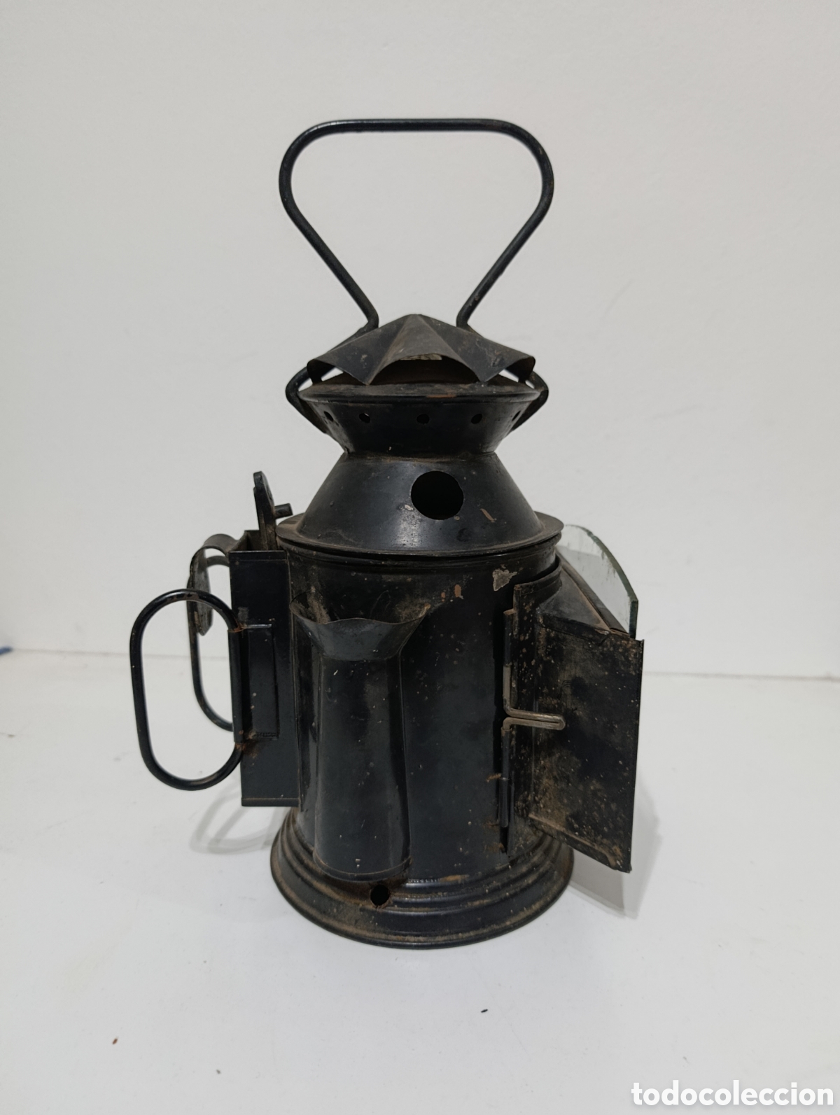 Antig&uuml;edades: Farol jefe de estaci&oacute;n - Foto 4