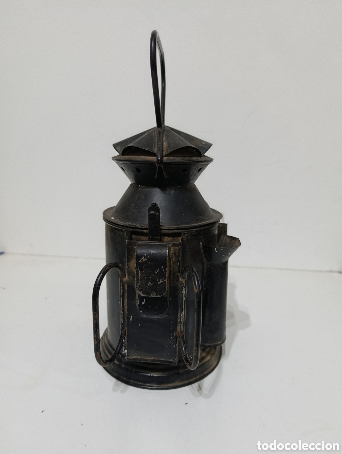 Antig&uuml;edades: Farol jefe de estaci&oacute;n - Foto 5