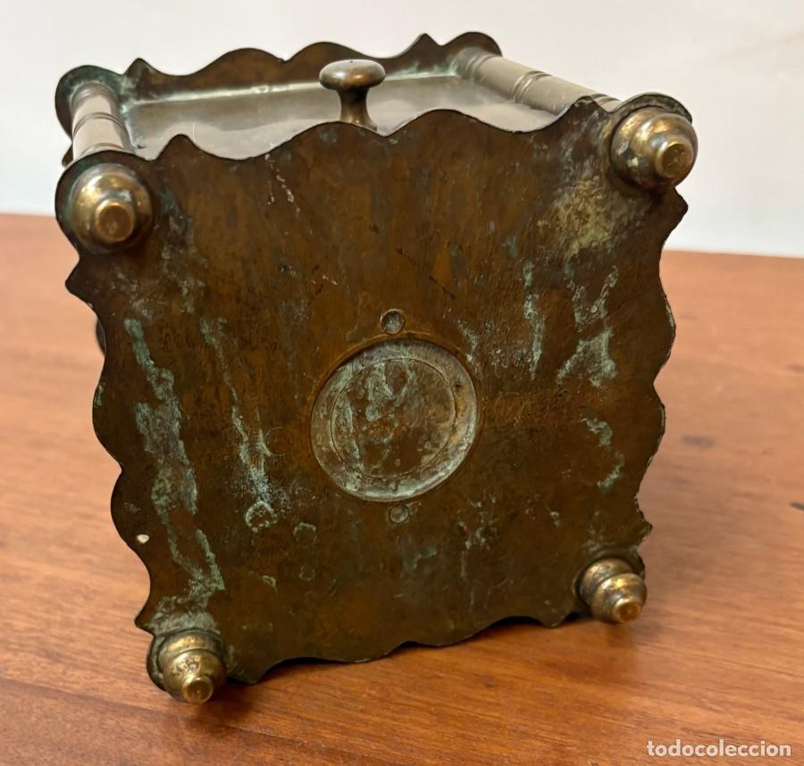 Antig&uuml;edades: Molinillo de Caf&eacute; Antiguo en Metal - Foto 7
