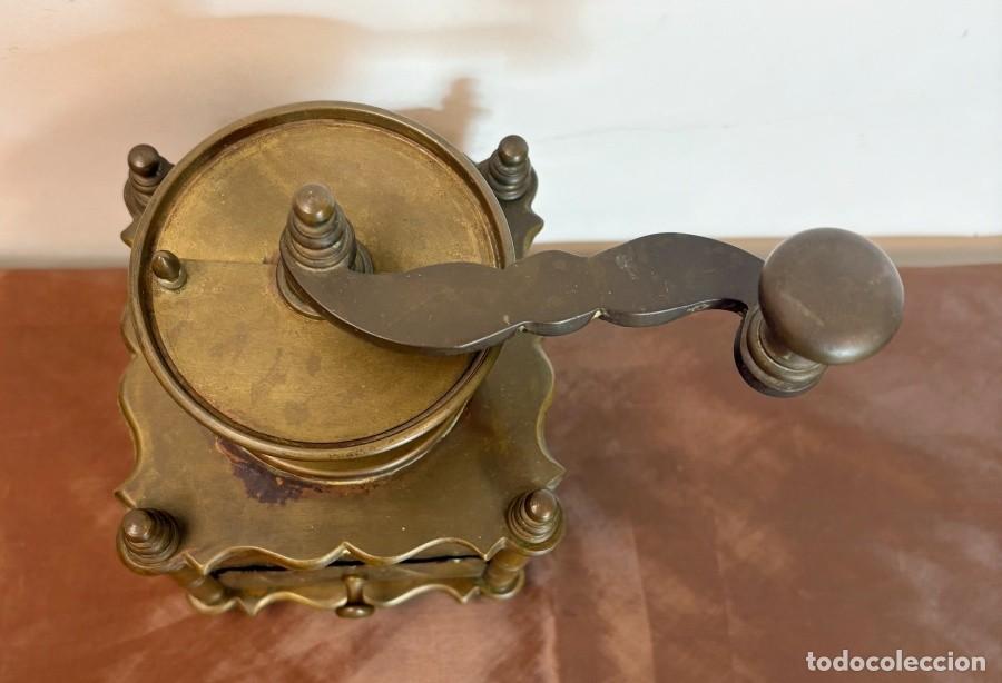 Antig&uuml;edades: Molinillo de Caf&eacute; Antiguo en Metal - Foto 10