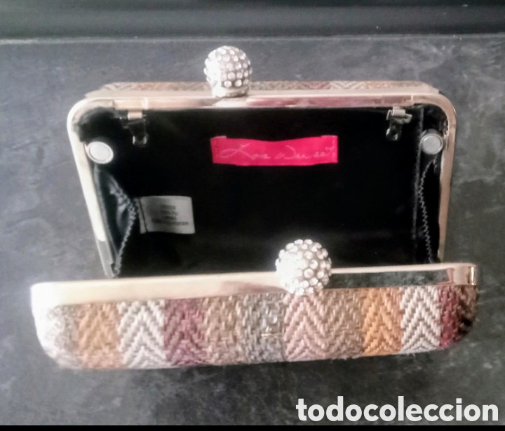 Antig&uuml;edades: Bolso de fiesta multicolor Love - Foto 3