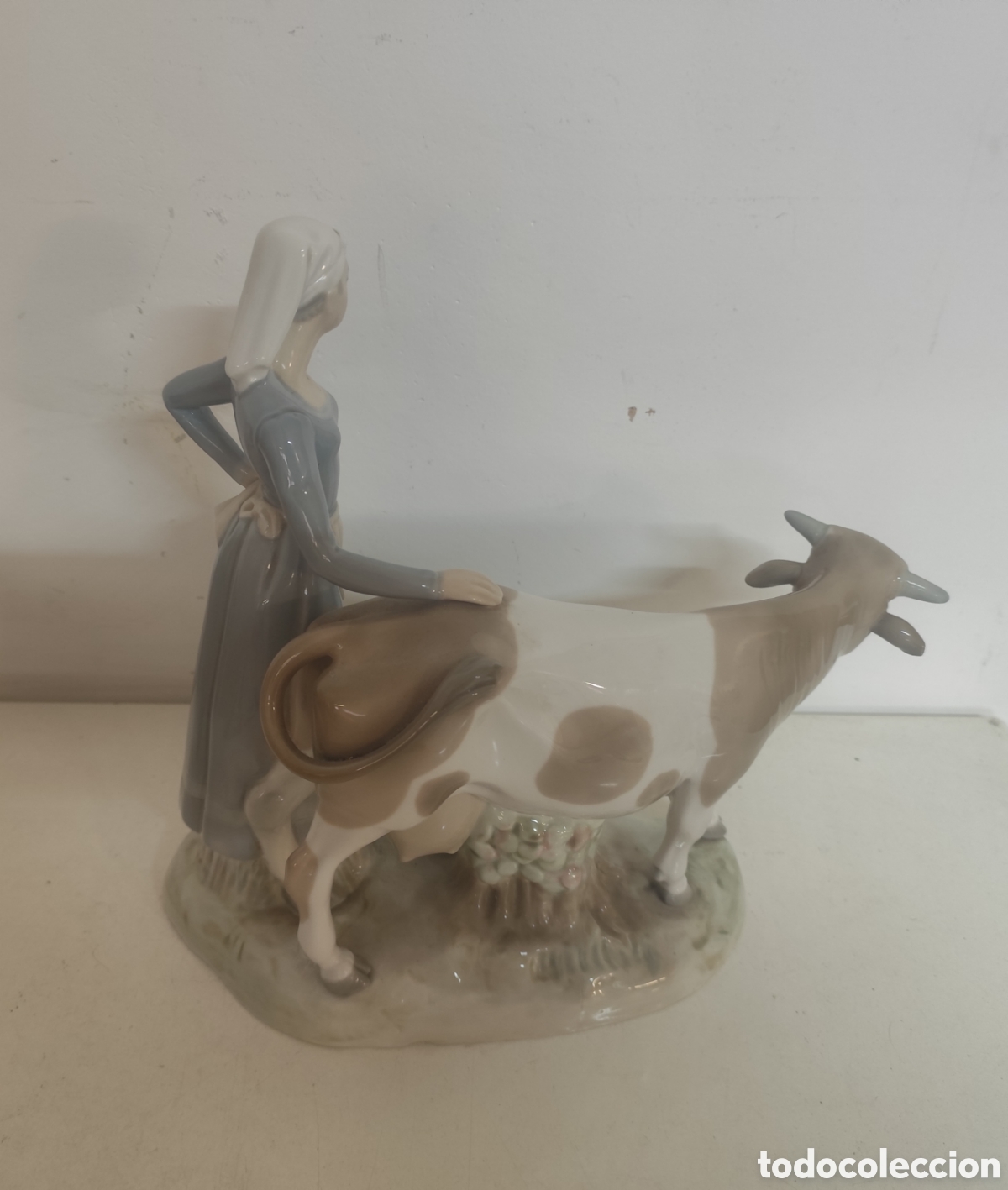 Antig&uuml;edades: Figura lladro con sello zaphir - Foto 4