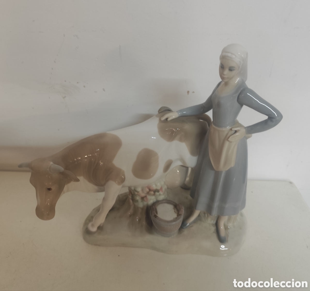 Antig&uuml;edades: Figura lladro con sello zaphir - Foto 1