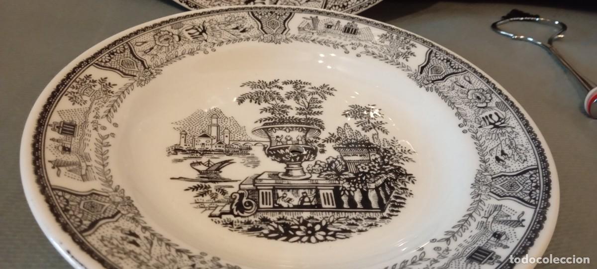 Antig&uuml;edades: Bandeja de servicio de dos niveles, conocida como &eacute;tag&egrave;re - Foto 15