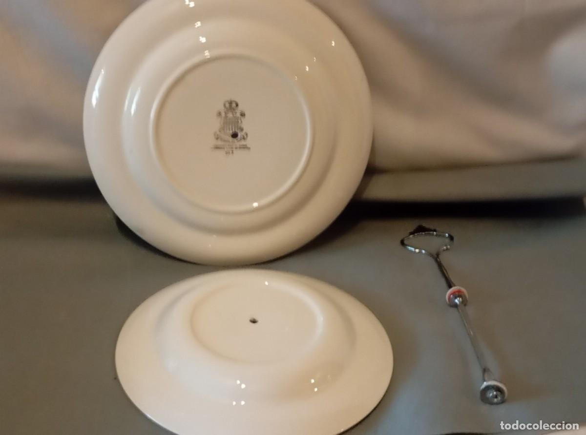 Antig&uuml;edades: Bandeja de servicio de dos niveles, conocida como &eacute;tag&egrave;re - Foto 16