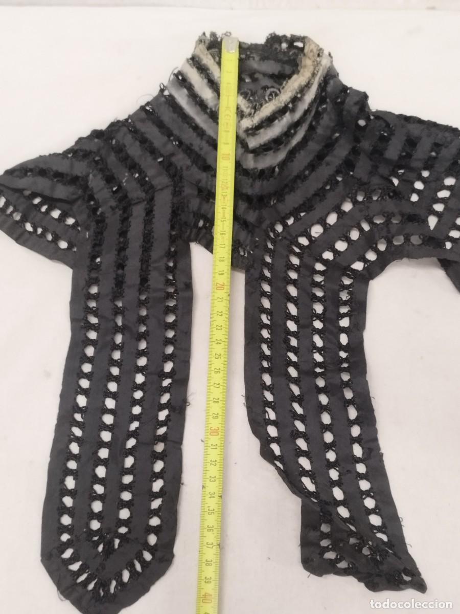 Antig&uuml;edades: Antiguo cuello modernista, complemento de vestido, ropa. - Foto 7