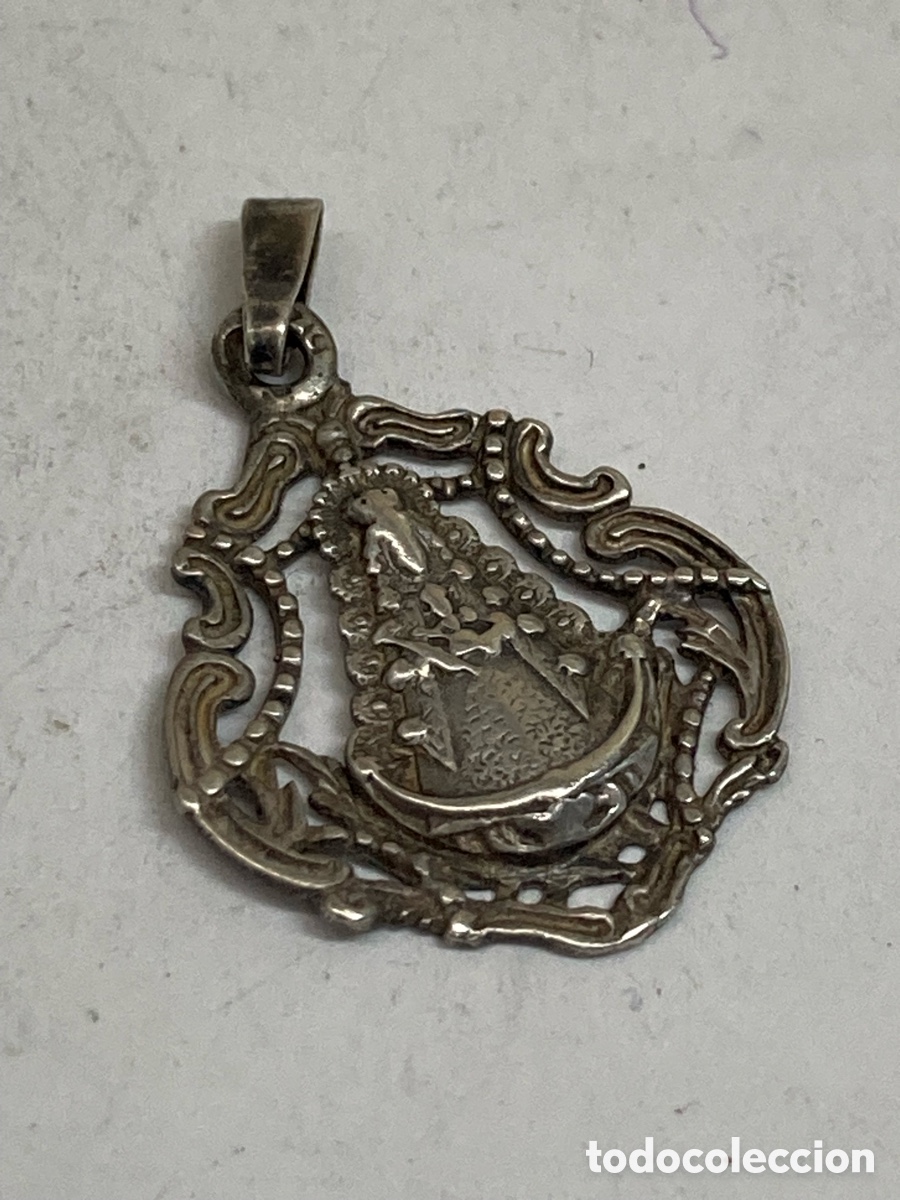 Antig&uuml;edades: Colgante de plata religiosa C543 - Foto 1
