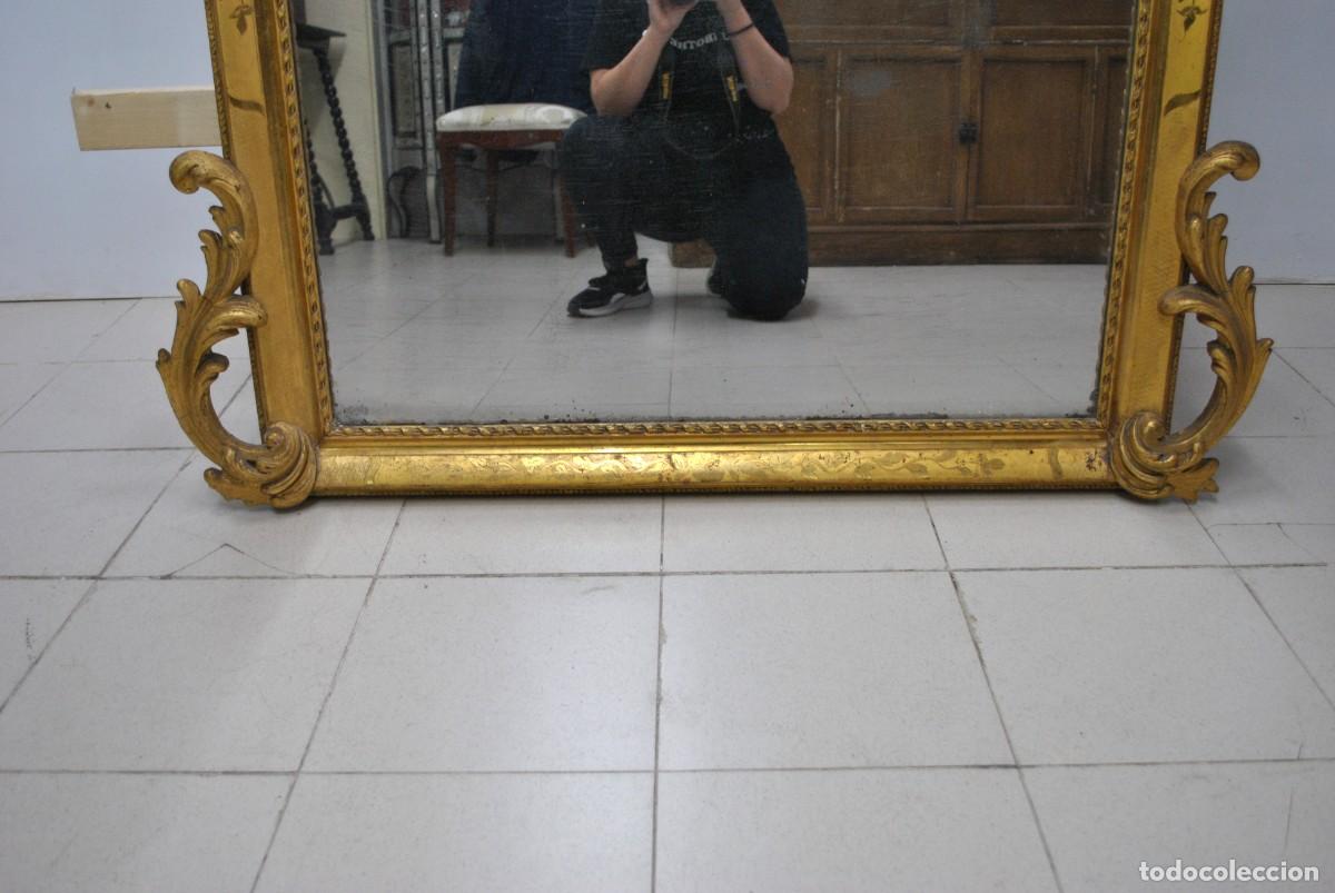 Antig&uuml;edades: GRAN ESPEJO LUIS XVI PAN DE ORO - Foto 12